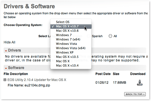 Eos Utility Download Mac El Capitan